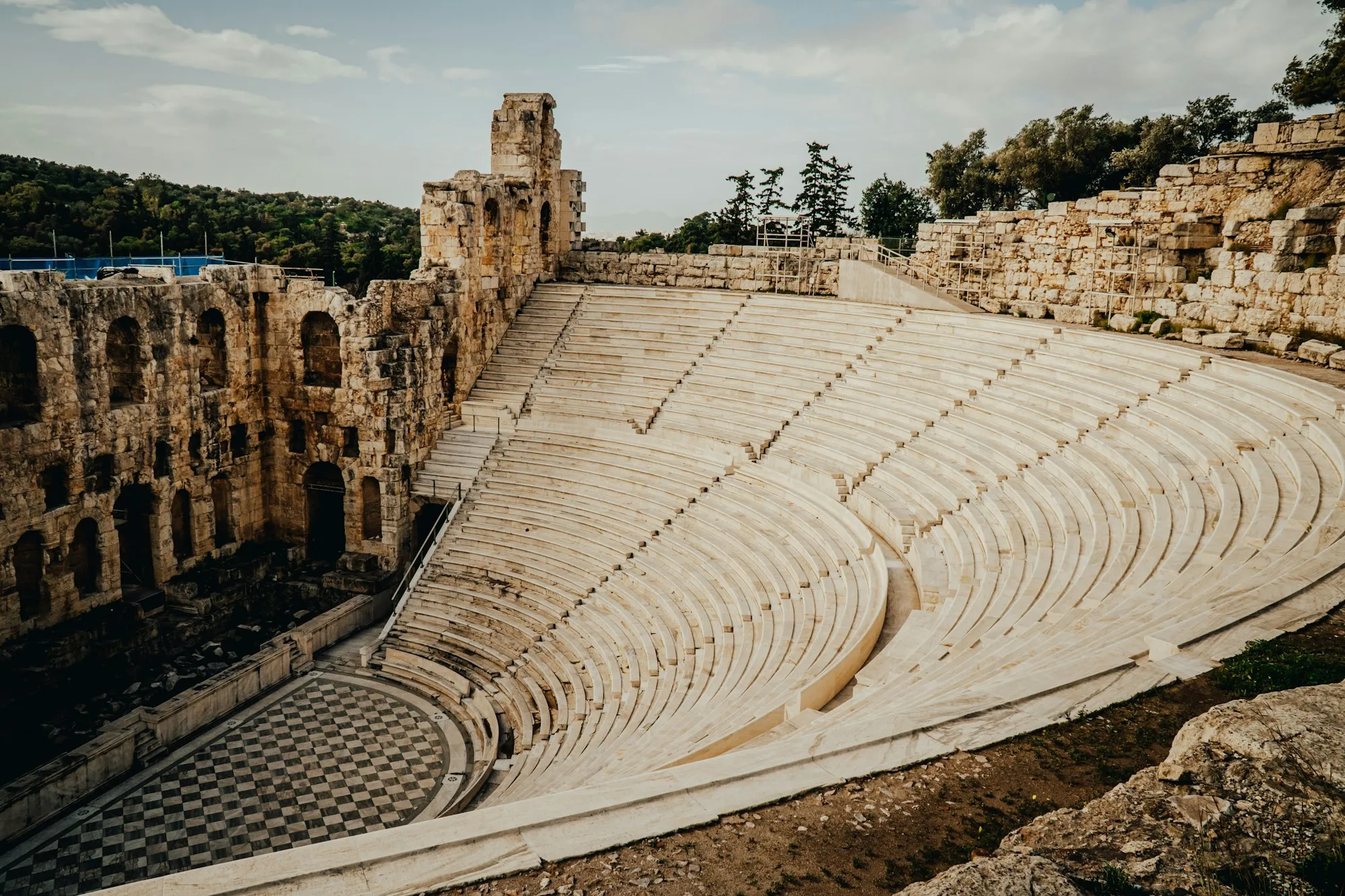 Teatro antigo de Filipos, na Macedônia grega